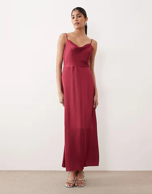 long red dress